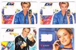 GERMANIA (GERMANY) - D2 PRIVAT (SIM GSM ) -  LOT OF 4 DIFFERENT  - USED WITHOUT CHIP - RIF. 5854 - GSM, Cartes Prepayées & Recharges