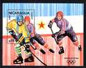 NICARAGUA 1984, HOCKEY SUR GLACE, 1 Bloc,  Neuf. R340 - Hockey (sur Glace)