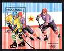 NICARAGUA 1984, HOCKEY SUR GLACE, 1 Bloc,  Neuf. R340 - Hockey (Ijs)