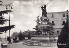 ENNA  /  Fontana In Pizza Belvedere -  Viaggiata - Enna