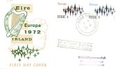 IRELAND  EUROPA CEPT 1972  FDC - 1972