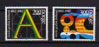 NORVEGE      Neuf **     Y. Et T.  N° 828 / 829     Cote:  2,00 Euros - Unused Stamps