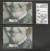 UK - Variety  SG 1559 - STAN LAUREL - Showing Perf Shift At Left  (Normal For Comparison) - USED - Variétés, Erreurs & Curiosités