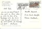 N°2403      BONIFACIO   Vers   MONTREUIL     Le    31 JUILLET 1986 - Storia Postale