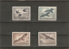 1953 Oiseaux En Vol  1,3,5,10 Sh Neufs ** - Other & Unclassified