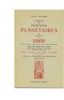 LIVRE 1983 GEORGES MUCHERY TABLES DES POSITIONS PLANETAIRES DE 1937 A 2000 EDITIONS DU CHARIOT - Sterrenkunde