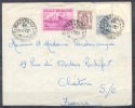 WATERLOO   Le 22 4 1951  Courrier Pour CHATOU  S Et O   France  Avec Affranchissement De 3 TIMBRES - Lettres & Documents