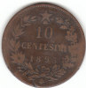 PIECE 10 CENTESIMI   1893   UMBERTO I  RE D´ITALIA - 1878-1900 : Umberto I