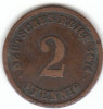 PIECE  2  PFENNIG   1874   DEUTSCHES REICH - 2 Pfennig