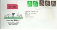 BILBAO CC URGENTE A INGLATERRA - Eilbriefmarken