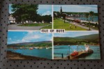 CPSM : ISLE OF BUTE ROTHESAY ESPLANADE  1972 ROYAUME UNI GREAT BRITAIN UK MULTI VUES - Bute