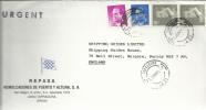 TARRAGONA CC URGENTE A INGLATERRA 1991 - Correo Urgente