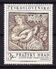 L3547 - TCHECOSLOVAQUIE Yv N°1850 ** ART - Unused Stamps
