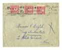 2° Emission Provisoire   LIBERATION  06    Alpes Mmes    CANNES Tarif à  4F.50 - 1944-45 Triumphbogen