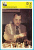 VIKTOR KORCHNOI - Russia Chess Grandmaster (Yugoslavia Old Card Svijet Sporta) Echecs Ajedrez Schach Scacchi Check Shah - Schach