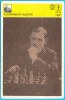 ALEXANDER ALEKHINE Chess Russia Grandmaster World Champion * Yugoslav Card 1981 Echecs Ajedrez Schach Scacchi Check Shah - Schach