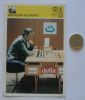 SVETOZAR GLIGORIC - Chess Yugoslav Grandmaster * Yugoslav Vintage Card 1980 * Echecs Ajedrez Schach Scacchi Check Shah - Andere & Zonder Classificatie
