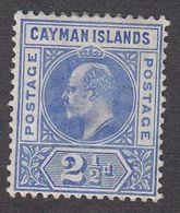 Cayman Islands 1905 K.Edward VII 21/2d  SG 10   MH - Iles Caïmans