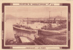 CHROMO  Image Chocolat MENIER  NORVEGE  REYKIAVIK   Le Port  N° 513 - Menier