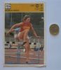 ATHLETICS Djurdja Focic - Pentathlon  ( Yugoslavia Vintage Card World Of Sports ) Athletisme Atletismo Atletica - Athlétisme