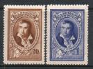 RUSSIA (USSR) -(CP4414)-YEAR 1944-(Michel 937/938 )  Fabulist I. A. Krylov  ...-MNH** - Ungebraucht