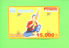 LAOS - Remote Phonecard As Scan - Laos