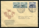 Germany Berlin  1955 Cover  FDC Sent To USA  (Sonderbriefmarke) - Briefe U. Dokumente