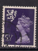 SCOTLAND GB 1974  5 1/2p MACHIN VIOLET USED STAMP SG S21 (E162) - Schotland