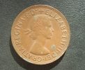 CT9-7: Australia, PENNY 1962 - Elizabeth II -  Kangaroo Leaping Left - Penny