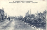 CHAMPAGNE ARDENNE - MARNE - Bataille Du 6 Au 12 Septembre PARGNY SUR SAULX - La Rue De Vitry Après Bombardement - Pargny Sur Saulx