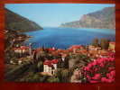 Lago Di Garda Lake Garda Torbole Aerial View Panorama 2 Italy  Postcard - Andere Städte