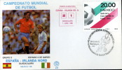 CALCIO FIFA WORLD CUP MEXICO 1986 FDC SPAGNA IRLANDA N - 1986 – Mexico