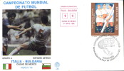 CALCIO FIFA WORLD CUP MEXICO 1986 FDC ITALIA BULGARIA - 1986 – Mexico