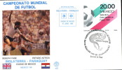 CALCIO FIFA WORLD CUP MEXICO 1986 FDC INGHILTERRA PARAG - 1986 – Messico