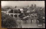 CPSM  PARIS  Vue Aérienne De L'Ile De La Cité Ses Ponts Et Notre Dame - La Seine Et Ses Bords