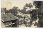 Carte Postale Ancienne Arpajon - Lavoirs Sur La Rémarde - Arpajon