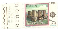 1978 - Italia 1410 Europa V91 - Italia Tocca Cornice - Varietà E Curiosità
