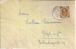 ALEMANIA STUTTGART 1952 SELLO CIFRA 4 - Lettres & Documents