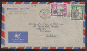 VER1309 - JAMAICA 1955 , Giorgio VI Lettera Per Gli USA - Giamaica (...-1961)
