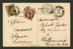 Carte Affranchie Sage 87 Et Blanc 108 D'avril 1906 - Briefe U. Dokumente