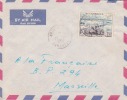 Cameroun Le 27/10/1957 > France,colonies,lettre,po Nt Sur Le Wouri à Douala,15f N°301 - Lettres & Documents