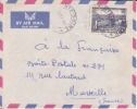 AEF,Congo,Pointe Noire Le 06/09/1957 > France,lettre,Colonies,ho Pital De Brazzaville,15f N°234 - Cartas & Documentos