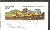 Kurort Jonsdorf Brifemarke DDR Kartoffel-Rodelader E 684 Moderne Technik 1977 - Jonsdorf
