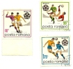 1970 - Romania 2539/41 Mondiali Di Calcio C841     ------- - 1970 – Mexique