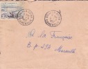 DOUALA - AKWA - CAMEROUN - 1957 - Afrique,colonies Francaises,avion,lettre,m Arcophilie - Lettres & Documents