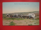 - Wyoming > String Teams Freighting Wool To Casper Wy  Ca 1910 --   ===   ==ref 279 - Autres & Non Classés