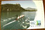 2011 POSTCARD ROWING WORLD CHAMPIONSHIP BLED SLOVENIA WITH CANCELATION - Canottaggio