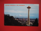 - Washington > Mt Rainer  Space Needle  Early Chrome = ==ref 282 - Seattle