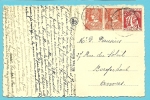 336+339 Op  Kaart   Met Stempel STAVELOT - 1932 Ceres En Mercurius