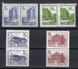 Rumänien; 1991; Michel 4667/70 **; Hotels Und Herbergen, Doppelt - Unused Stamps